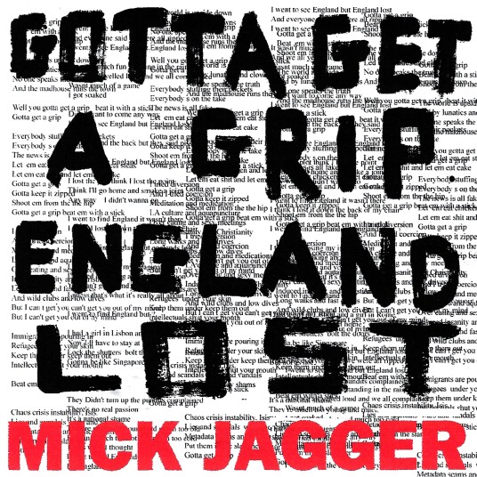 Mick Jagger Gotta Get A Grip/England Lost LP/Vinyl