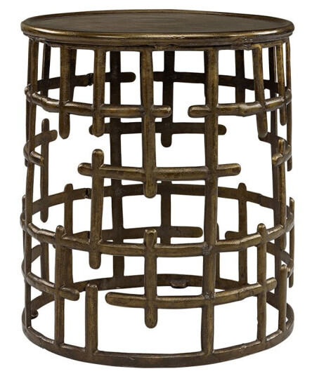 Franco sidebord vintage messing