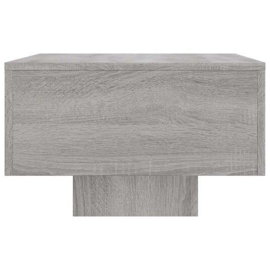 vidaXL Salongbord grå sonoma 100x49,5x31 cm konstruert tre