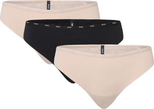 BOSS 3P Micro Thong Beige XS