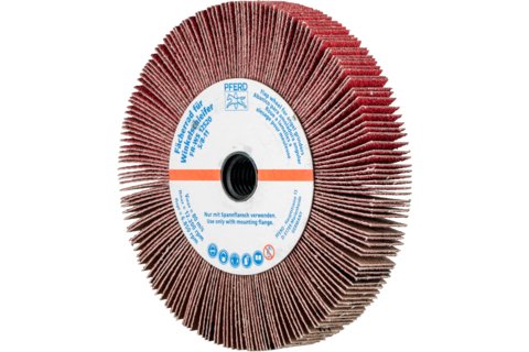 Pferd Lamellhjul 44782808 Rustfritt Stål 125x20mm 12200 rpm