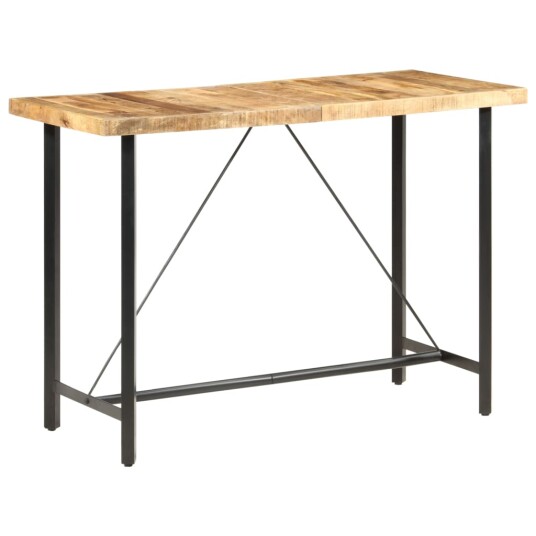 vidaXL Barbord 150x70x107 cm grov heltre mango vidaXL Barbord 150x70x107 cm grov heltre mango