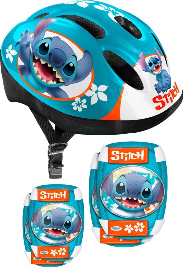 Hjelm med beskyttelsesutstyr Disney Stitch