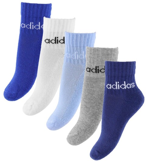 adidas Sport Performance   Ankelsokker Kids Lin Ank 5 pakning   Blå
