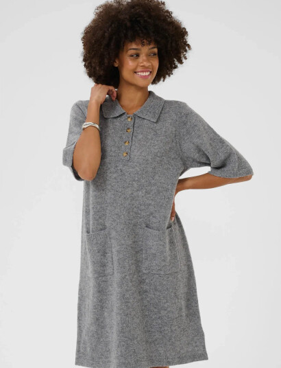 Culture Cuasima Katrina Dress - Grey - XXL Culture Cuasima Katrina Dress - Grey - XXL