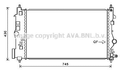 Radiator AVA Clever Choice OLA2488 Radiator AVA Clever Choice OLA2488