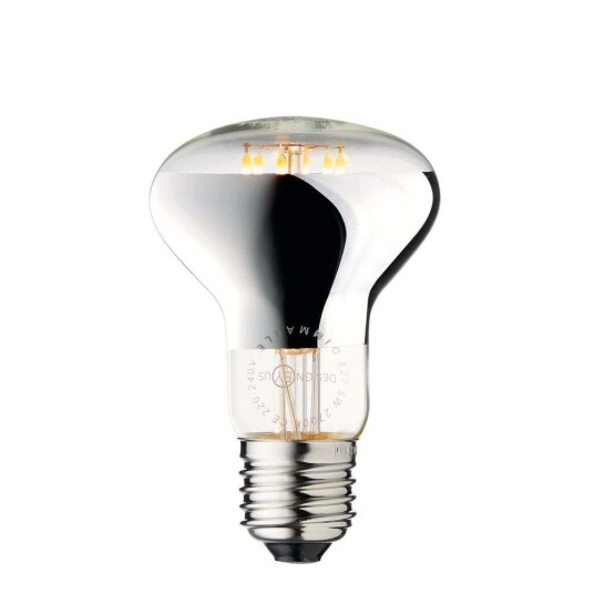 Design By Us   Pære LED 5W 400lm Reflector R63 Dim. E27   Lampemesteren