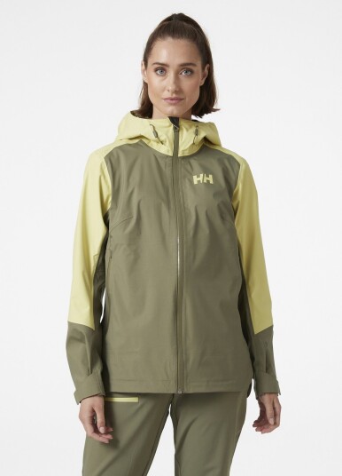 Helly Hansen W Verglas 3l Shell Jacket 421 Lav Green Xs Skalljakker Helly Hansen W Verglas 3l Shell Jacket 421 Lav Green Xs Skalljakker