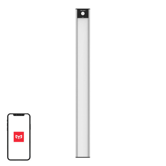 Yeelight Bevegelsessensor skaplampe A40 Sølv 2700K
