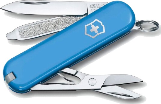Victorinox Classic Colors lommekniv (7 funksjoner) Blå