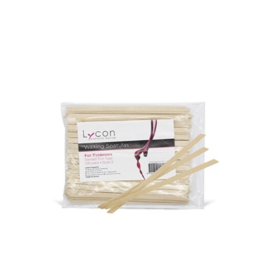 LYCON Spatulas – Slanted Thin Type 100 stk. LYCON Spatulas – Slanted Thin Type 100 stk.