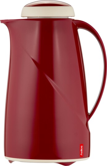 Helios Wave Termokanne - 1L - Rød Helios Wave Termokanne - 1L - Rød