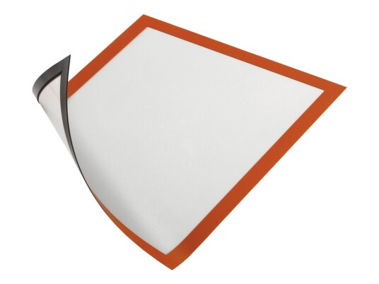 Durable Duraframe Magnetic - Dokumentholder - For A4 - Magnetisk - Oransje (En Pakke 5)