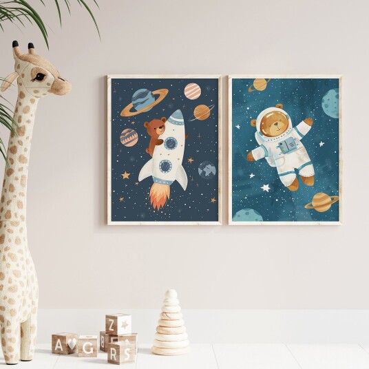 Namly Design Plakat Rom Eventyr Bjørner / Sett med 2 POSTERGGYX2L