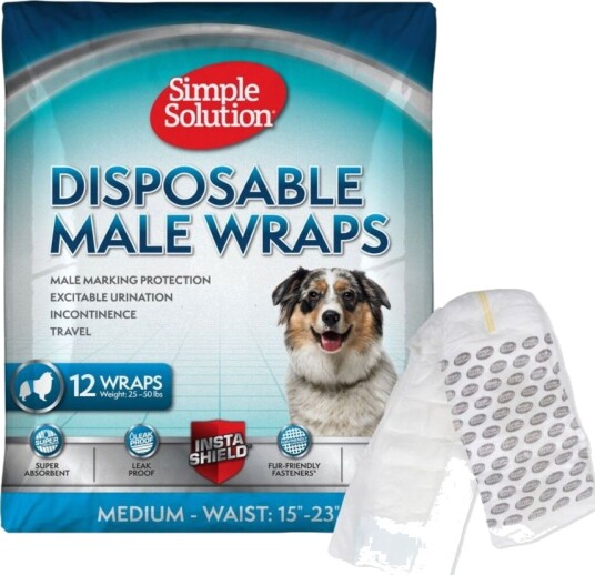 Simple Solution Disposable Skvettebeskyttelse 12-Pk M