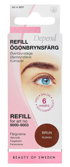 Depend Everyday Eye Eyebrow Tint Refill Brown Depend Everyday Eye Eyebrow Tint Refill Brown