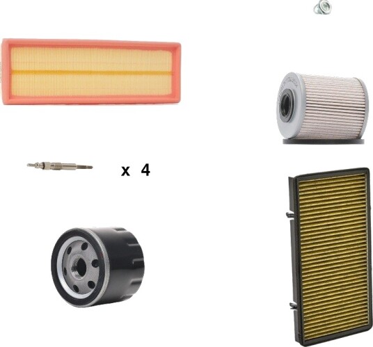Servicepakke RIDEX 4682P19904