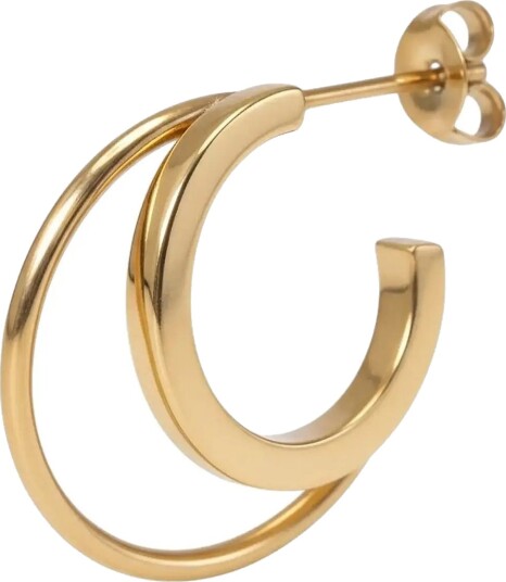 Jane Koenig Double Olympia Hoop Gold ONE SIZE