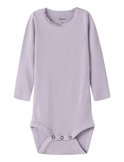 Name It Nbfkab Langermet Body Lilla Størrelse 74 Name It Nbfkab Langermet Body Lilla Størrelse 74