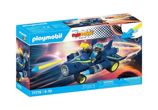 PLAYMOBIL Racing Space Jet - Blue - ONE SIZE