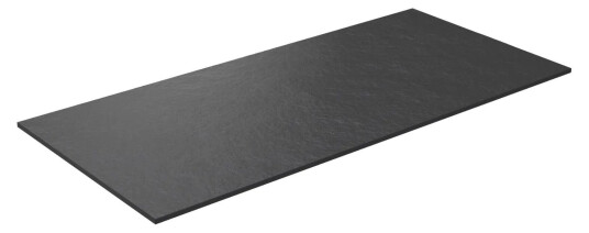 Korsbakken Benkeplate HPL Svart / 100cm Ingen Korsbakken Benkeplate HPL Svart / 100cm Ingen