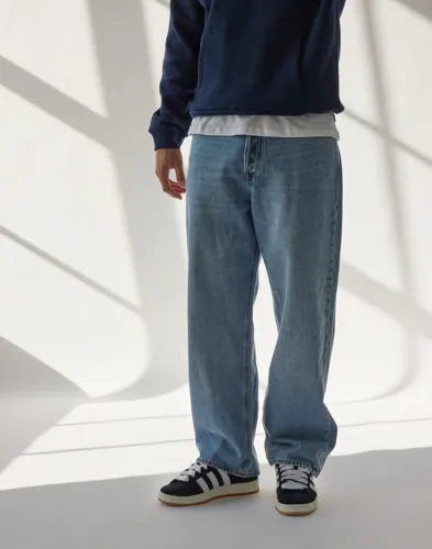 Jack & Jones Jjialex Jjoriginal Am 337 Noos Straight leg jeans Blå