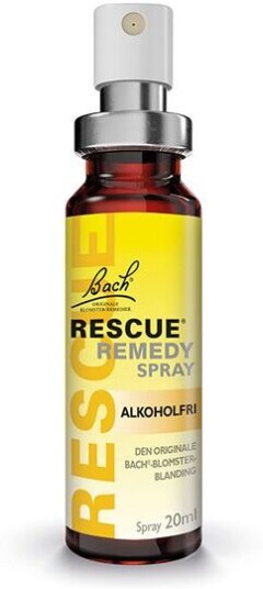 Bach Original Flower Remedies Bach Rescue Remedy Spray Alkoholfri 20 Ml Bach Original Flower Remedies Bach Rescue Remedy Spray Alkoholfri 20 Ml