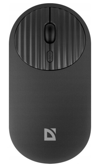 Defender Novapro Mm-316 Trådløs Mus Optisk 1600Dpi 2,4 Ghz + Bluetooth Svart Batteri Klikkfri Lydløs