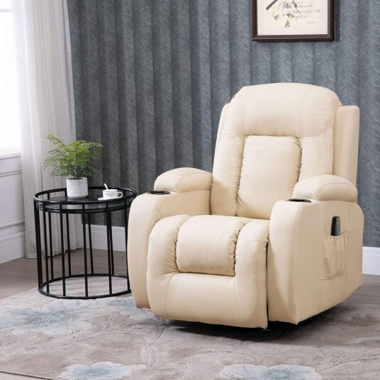 Relax stol med varme og fjernkontroll Relax stol med varme og fjernkontroll