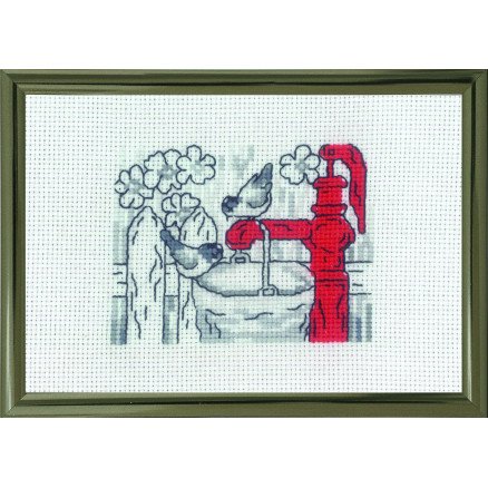 Permin Broderisett Waterpost 10x15cm