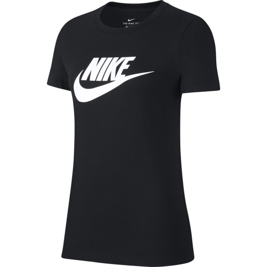 Nike W Nsw Tee Essntl Icon Futur 010 BLACK/WHITE M Nike W Nsw Tee Essntl Icon Futur 010 BLACK/WHITE M