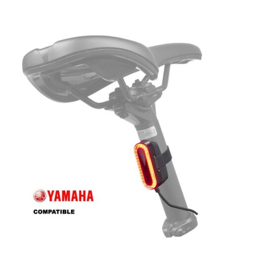 Sykkelbaklykt Light5 EB30 30 lm Yamaha Male Sykkelbaklykt Light5 EB30 30 lm Yamaha Male