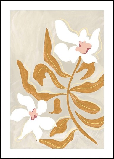 Flowerflowerflower Poster Plakat / 70x100cm