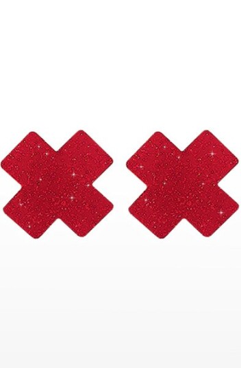 Taboom Nipple X Covers Red Taboom Nipple X Covers Red