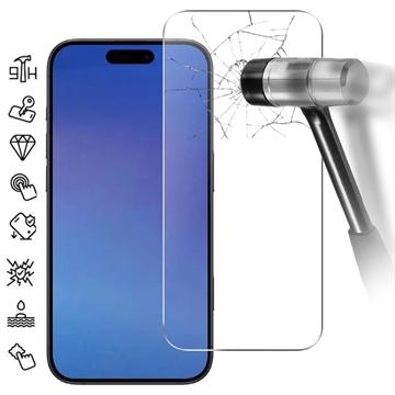 iPhone Air Beskyttelsesglass   9H   Case Friendly   Gjennomsiktig
