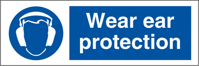 Jo Safety Wear ear protection Self Adhesive Vinyl V HR 100 x 300 mm IMO 106235VHR