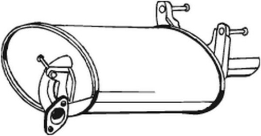 Bakre eksospotte BOSAL 228 427 Bakre eksospotte BOSAL 228 427