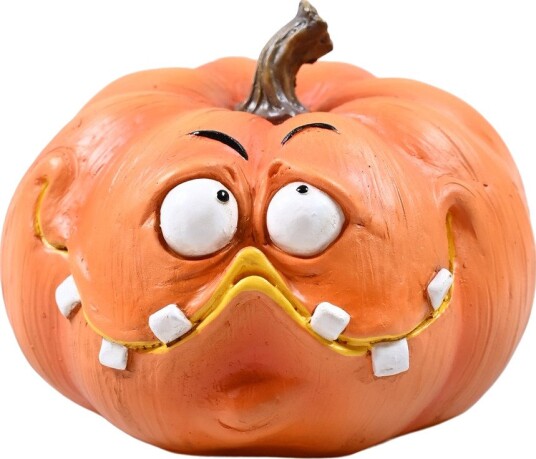 Det Gamle Apotek Halloween Gresskar-dekorasjon - Oransje - 9 cm Det Gamle Apotek Halloween Gresskar-dekorasjon - Oransje - 9 cm