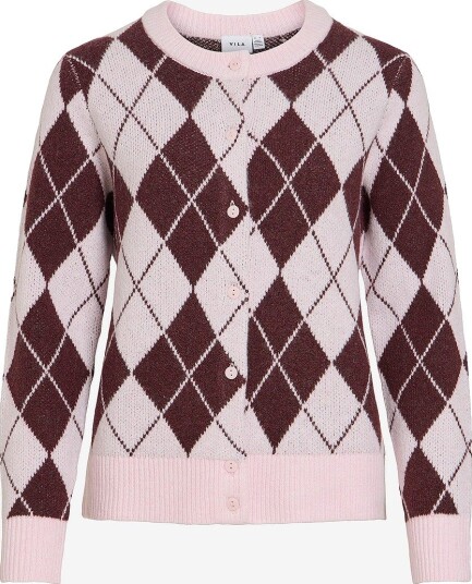 Vila Kardigan Viaggie L/S Knit Cardigan Rosa