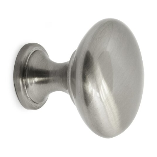 Habo Knopp amadeus 32mm børstet nikkel