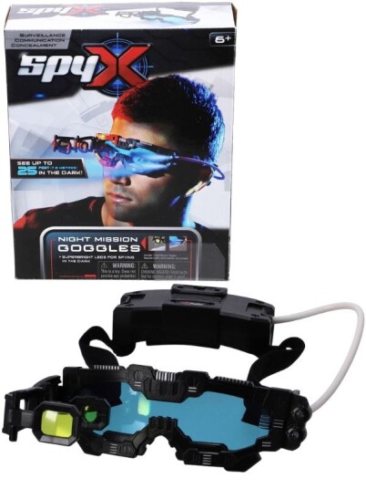 Spy X Night Mission Spionbriller Med Nattsyn