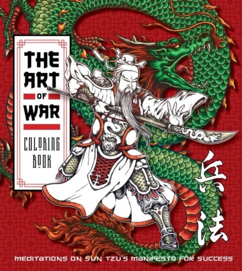 The Art Of War Coloring Book Av Editors Of Chartwell Books