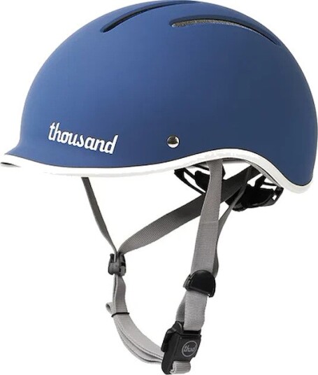 Thousand JR sykkelhjelm blazing blue 49-53 cm junior
