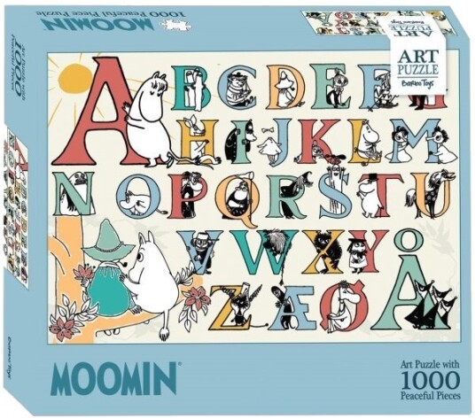 Mumitroldene Art Puslespil 1000 Brikker Abc