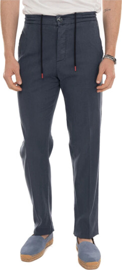 Kiton Herre Bukser Blå W36,