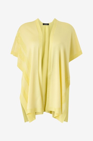 Lauren Ralph Lauren Curve Poncho Rayon Blend mt Shn Bltng Runa Gul