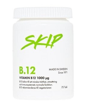 SKIP B12 75 tabletter SKIP B12 75 tabletter