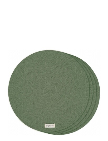 Engholm Textiles Thor Dækkeserviet - Green - 40 CM