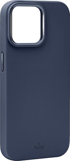 Puro iPhone 15 Pro Max Silikon Deksel ICON MAG PRO Blå med MagSafe