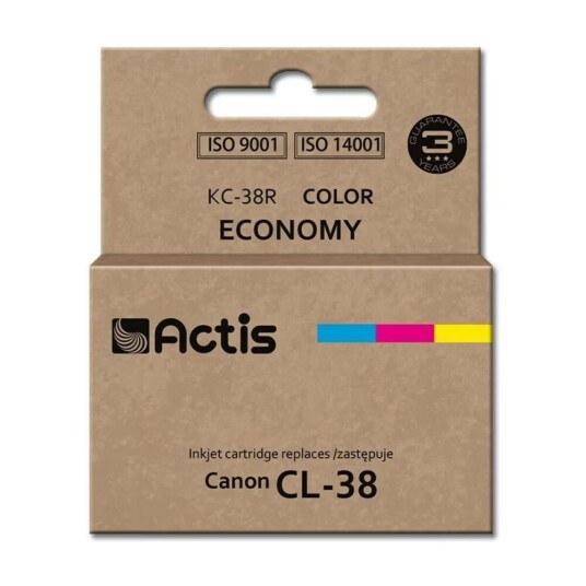 Kompatibel blekkpatron Actis KC-38R Cyan/Magenta/Yellow